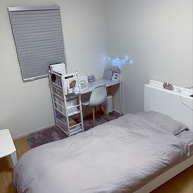 shi-saのニトリ-枕カバー(パレット3GY) の家具・インテリア写真