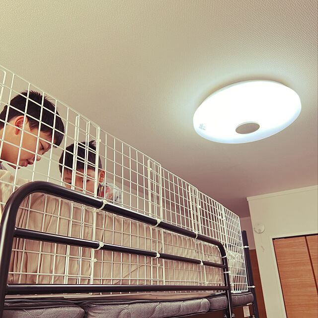 yumiのニトリ-階段付きロフトベッド(LB-001BK) の家具・インテリア写真