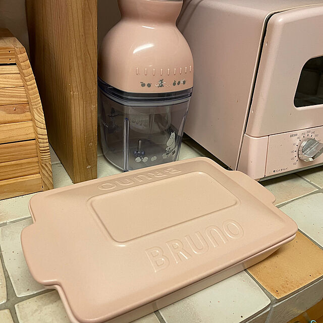 miのBRUNO-ブルーノ BRUNO グリルパン BHK279 グリラー セラミックグリルパン 蓋付き耐熱皿 耐熱陶器 オーブン グリル 冷凍 食洗器対応 キッチン雑貨 調理器具の家具・インテリア写真