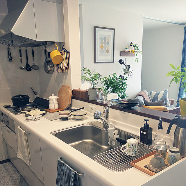 mamisanのニトリ-クッションカバー(ラミ YE) の家具・インテリア写真
