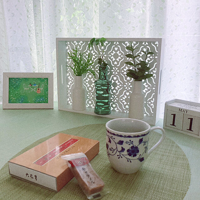mommyの-ポストカード 絵本 イラスト 山田和明 午後のひととき 100×148mmの家具・インテリア写真