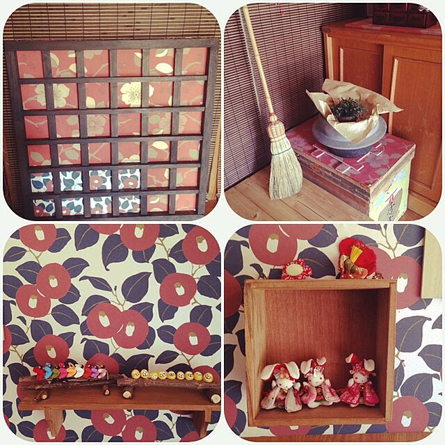 sakura1208の-手漉き和紙壁紙『ウォールタイル』ベーシックタイプの家具・インテリア写真