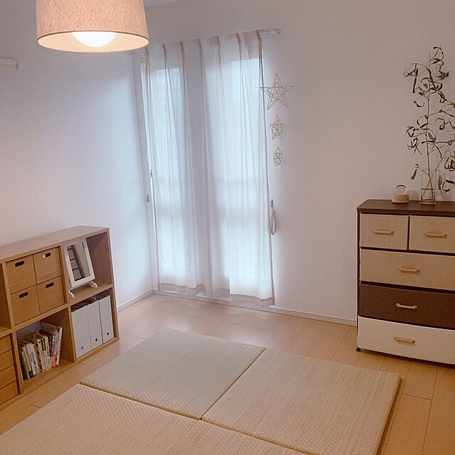 reichelのニトリ-ユニット畳 2点セット(プレーン f 82X82) の家具・インテリア写真