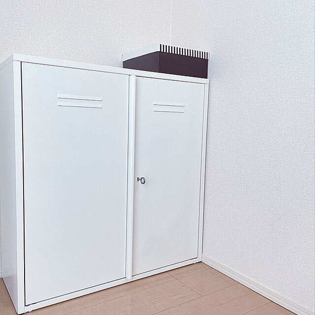 mtmのイケア-[IKEA/イケア/通販]IVAR イーヴァル キャビネット 扉付, ホワイト[E](b)(80385503)の家具・インテリア写真