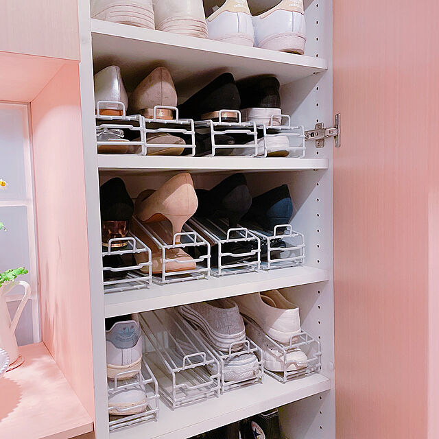 luluのサン・エクセル-楽々靴っこ 6個組 シルバーの家具・インテリア写真