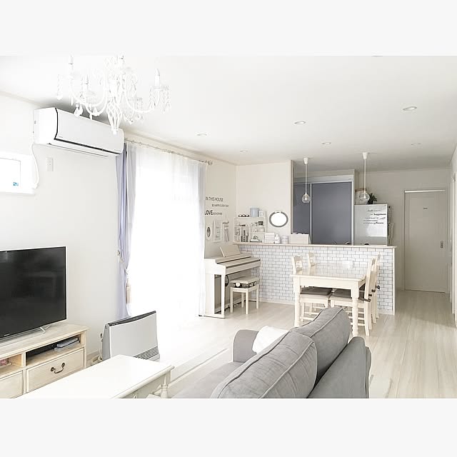 hii--の-シャンデリア 5灯 スパイラルWHの家具・インテリア写真