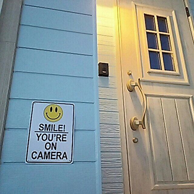 Hiroshiの-サインボード SMILE アメリカのプラスチック製【アメリカン雑貨】メッセージプレートの家具・インテリア写真