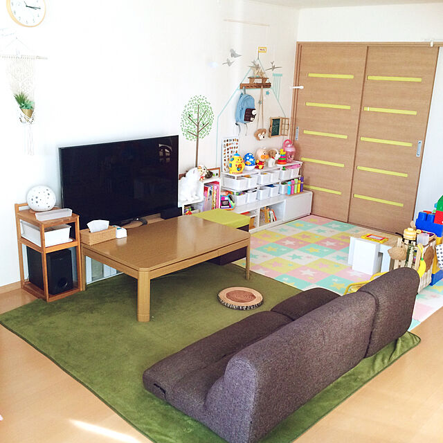 merutoの-トイザらス イマジナリウム　ジョイントマット　スター　8枚組　（キャンディーポップ）の家具・インテリア写真