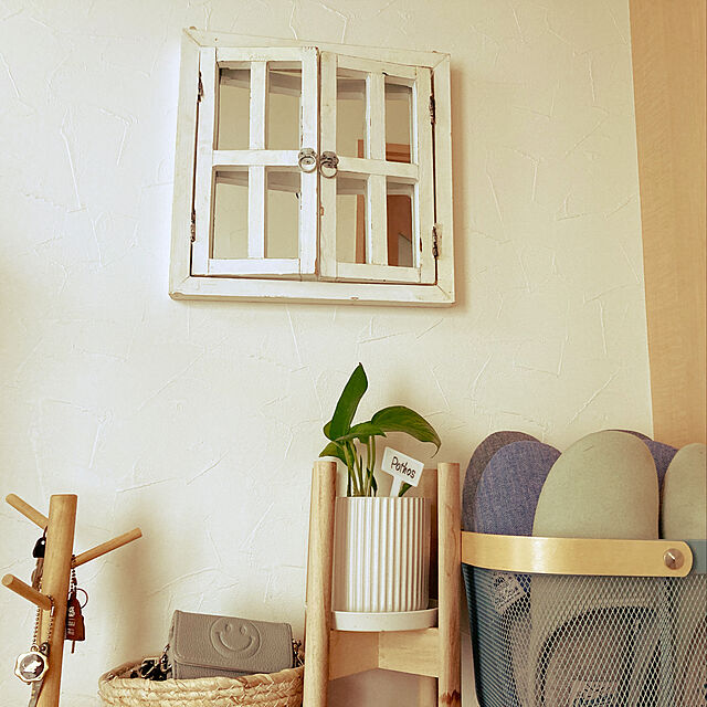 yumi.happy.lifeのイケア-【IKEA/イケア】RISATORP バスケット, ホワイトの家具・インテリア写真