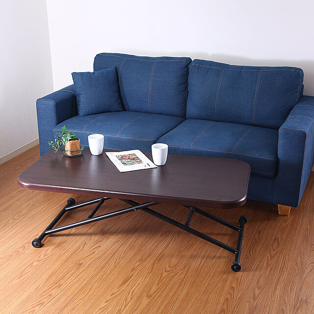 SMB_selectionの不二貿易-ガス昇降フリーテーブル ワイドの家具・インテリア写真