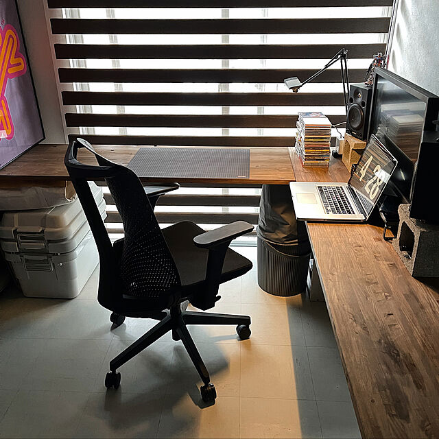 yuyuyuのニトリ-調光ロールスクリーン(遮光 BR 180x220) の家具・インテリア写真