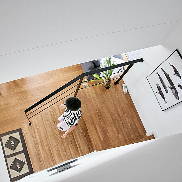 tSaの-【Coco Lapine Design／ココラパンデザイン】Ketos ポスター くじら モノクロ 北欧 モノトーンの家具・インテリア写真