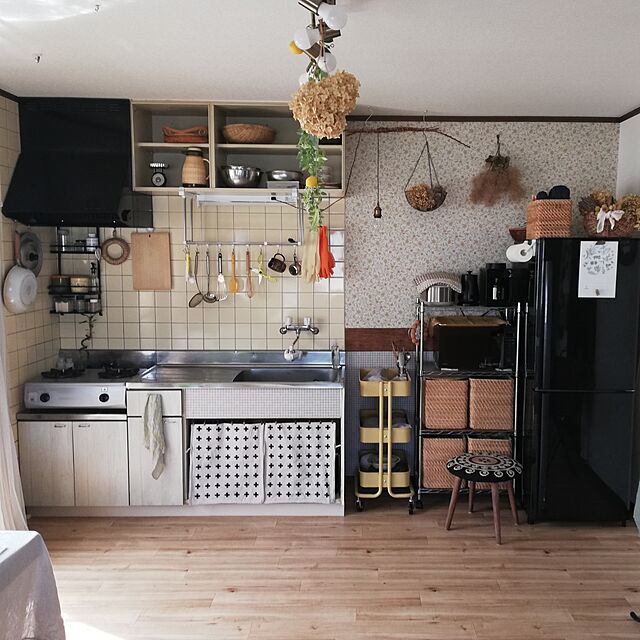 santamamaのイケア-【IKEA】RASKOG/ロースコグ HOGSMA/ホーグスマ　キッチンワゴン　まな板　セット販売　45x35 cmの家具・インテリア写真