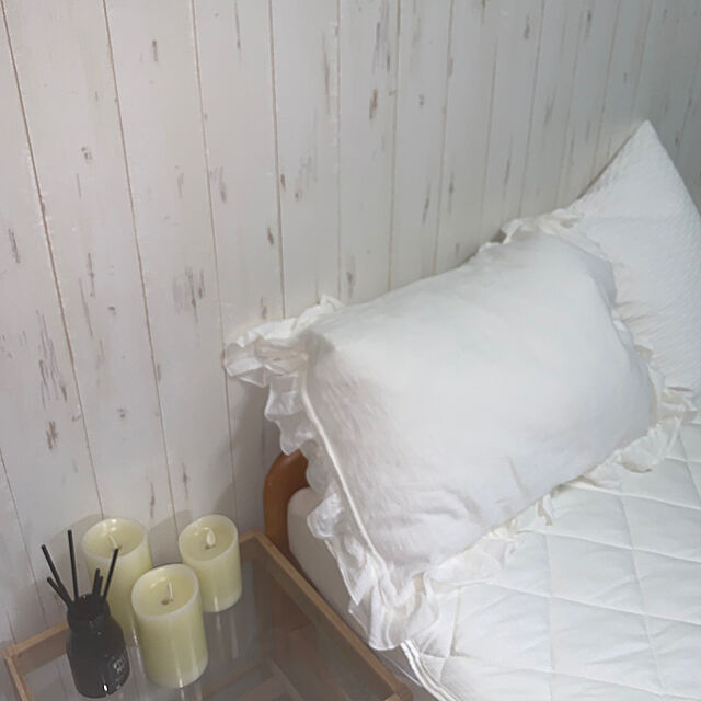lisaのニトリ-敷きパッド シングル(NクールSP i-n WH S) の家具・インテリア写真