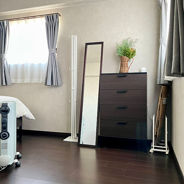 yasuyo66の山崎実業-折り畳み式の室内物干しスタンドの家具・インテリア写真