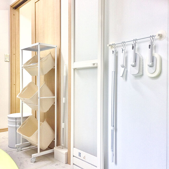 miyuの無印良品-無印良品 アルミ タオルハンガー 吸盤タイプ 約幅41×奥行6cm 良品計画の家具・インテリア写真