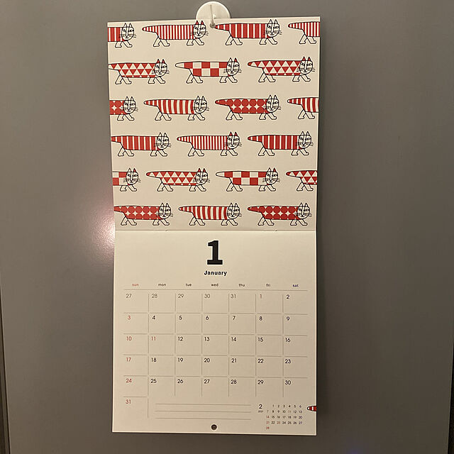 Miiiの-LISA LARSON 2021年 デザインコレクション（壁掛けカレンダー）の家具・インテリア写真