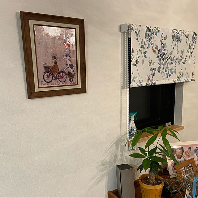 lalapapaの-サム トフト パック イン スタック Gel加工 絵画 インテリア 自転車 犬 猫 額入り サムトフト ブレーメンの家具・インテリア写真