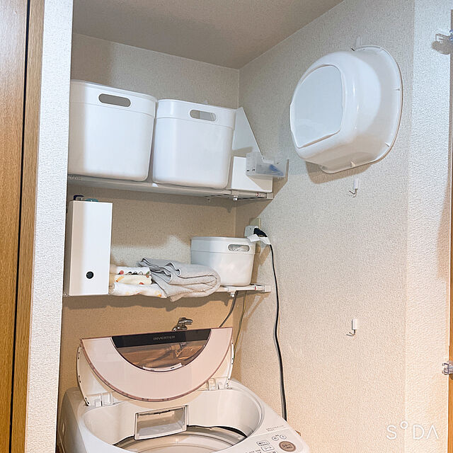 hikaru.__.の-ES-GV7F-P シャープ SHARP [全自動洗濯機 7kg ピンク系]（配達のみ　設置　リサイクル不可）の家具・インテリア写真