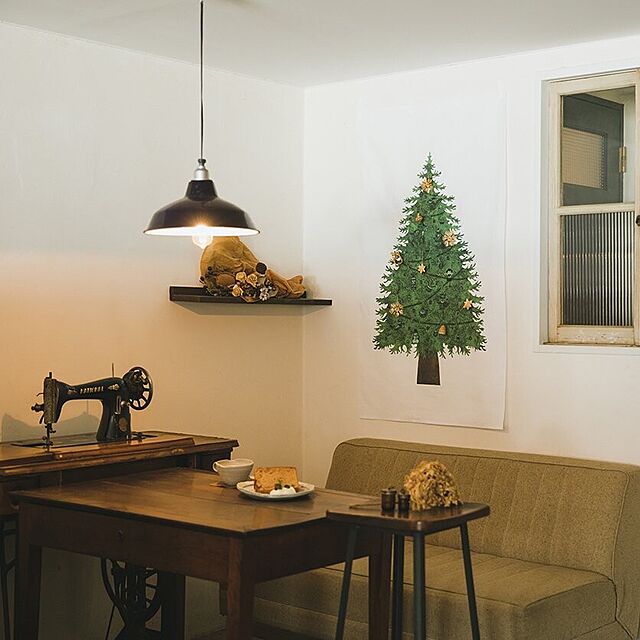 nunocoto-fabricのnunocoto fabric-クリスマスツリータペストリー：さこももみの家具・インテリア写真