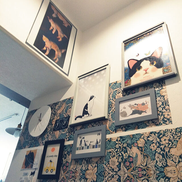 futukoの-mt CASA 貼ってはがせるリメイクシート3枚セット〈Morris & Co.〉の会 フェリシモ FELISSIMOの家具・インテリア写真