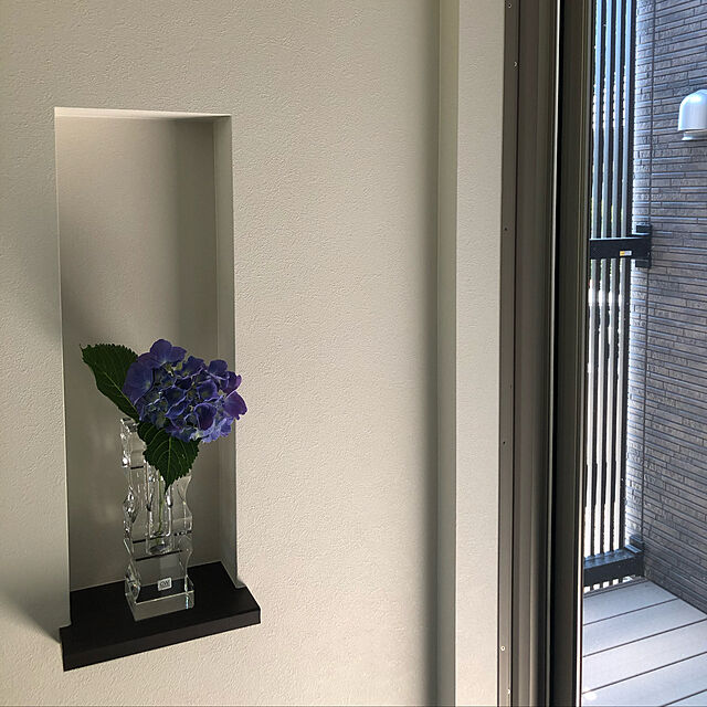 JJの-GLASS WORKS NARUMI （鳴海製陶）サーフ　ベース（L）【 花瓶　花器　フラワーベース 】の家具・インテリア写真