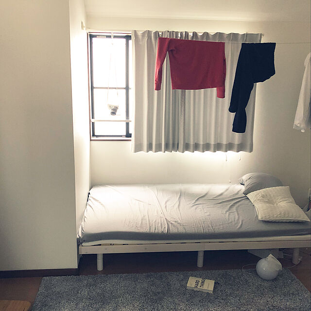 Yukiのホームテイスト-パイン材高さ3段階調整脚付きすのこベッド（セミダブル）の家具・インテリア写真