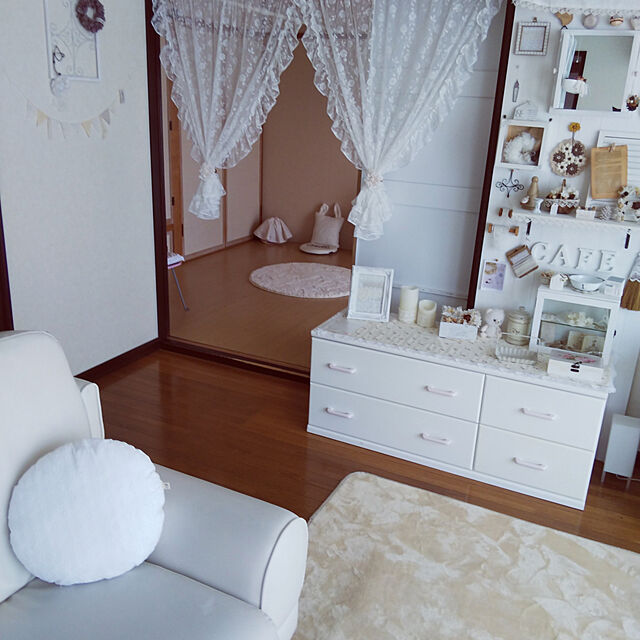 a.roseのニトリ-アクセントクッション(ラビット T) の家具・インテリア写真