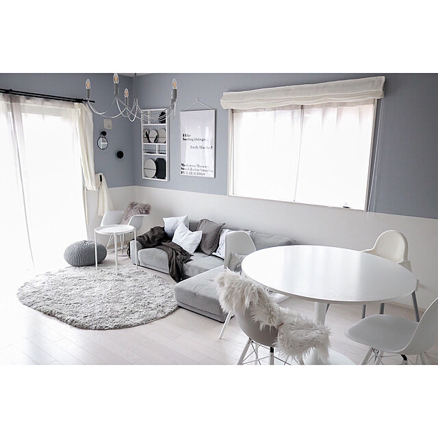 r.y0323__homeのイケア-IKEA イケア トレイテーブル GLADOM サイドテーブル ホワイト 503.378.20の家具・インテリア写真