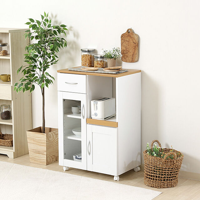 SMB_selectionの不二貿易-キッチンカウンター サージュ ＷＨ×ＮＡ ６０幅の家具・インテリア写真