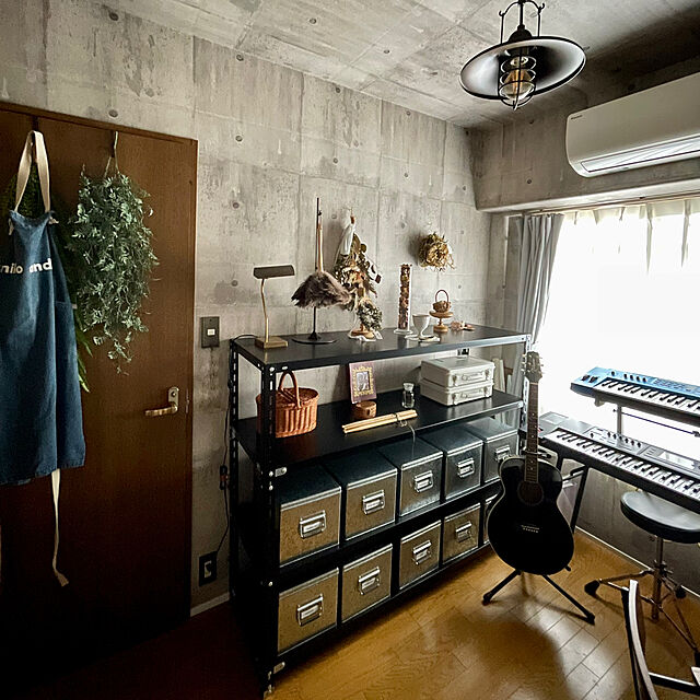 yasuyo66の無印良品-無印良品 トタンボックス 大 高さ24cmタイプ 良品計画の家具・インテリア写真