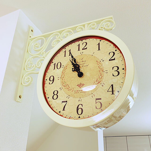 Ichigo914の-《素敵なインテリア》電波両面時計 Classic Double Clock CA(IV)の家具・インテリア写真