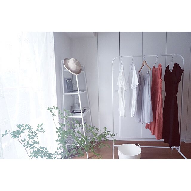 Lily.KのIKEA (イケア)-IKEA(イケア) MULIG 80179433 洋服ラック, コート ホワイトの家具・インテリア写真