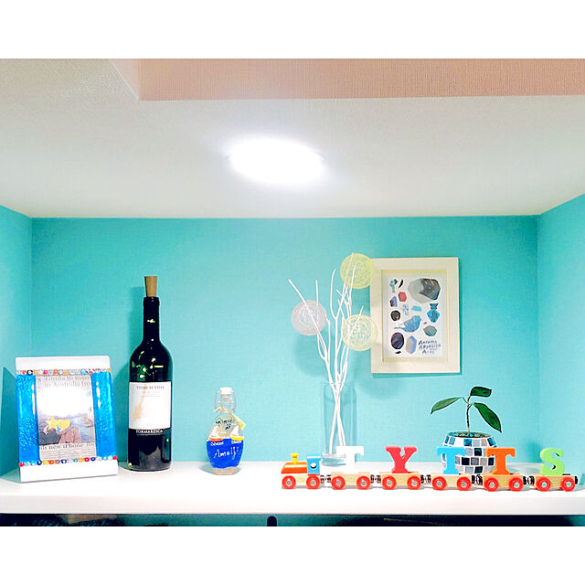 yukki111の-アルファベットトレイン ヴィラック おもちゃ エンジン VL0970 木製 カラフル プレゼント 出産祝い ウェルカムボード 男の子 女の子の家具・インテリア写真