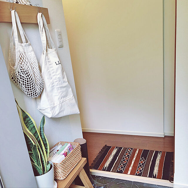 Yukoの無印良品-コットンメッシュバッグの家具・インテリア写真