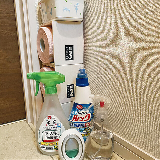 ayaの-ライオン　ルック　まめピカ　抗菌プラス　トイレのふき取りクリーナー　210ML　トイレクリーナーの家具・インテリア写真