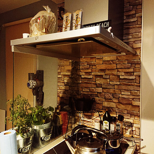 Nanakoのシービージャパン-コパン フラットケトル やかん 2L 茶こし付 ホーロー ステンレスの家具・インテリア写真
