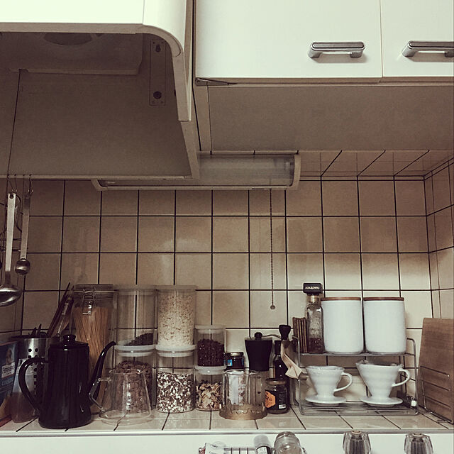 yukiの無印良品-【まとめ買い】耐熱ガラス丸型保存容器 ４の家具・インテリア写真