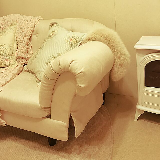 ayaの-アンティーク調の仕上がり！ ノスタルジア（Nostalgie） CHT-1540 暖炉型ヒーター 全2色（ホワイト、ブラック） 送料無料の家具・インテリア写真