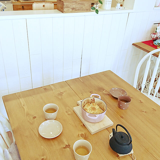 haru-yuaの-水玉カフェカップ ココア かわいいドット 在庫限り 茶碗蒸し デザートカップ 湯呑み そば猪口 美濃焼 日本製の家具・インテリア写真