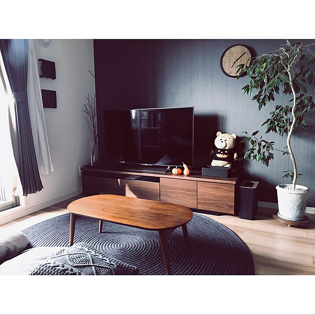 murakamihirokoの-天然木ウォールナット材 北欧デザインこたつテーブル new! 【Lumikki】ルミッキ/長方形(90×60)（人気）の家具・インテリア写真