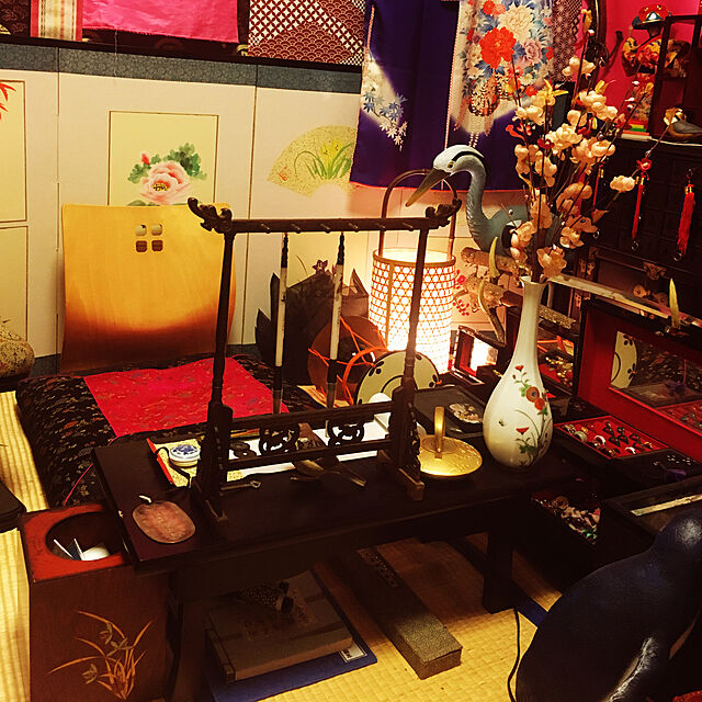 takakuzenの-美術刀剣 蝦夷刀(アイヌ刀) 古式鞘 赤サンゴ飾り 刀袋付きの家具・インテリア写真