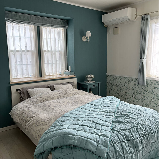 bluehouseのニトリ-【デコホーム商品】ノビノビ枕カバー（フリル F5 GY） の家具・インテリア写真
