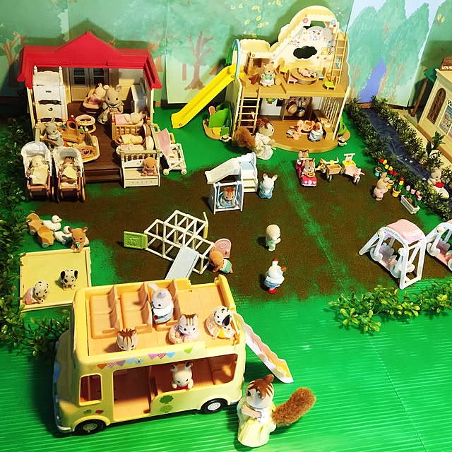 terutti1973の-★送料無料★ テラスのすてきなお家 ハ-38 テラス EPOCH Sylvanian Families シルバニアファミリー テラス エポック epoch 遊具・のりもの おもちゃ 【あす楽対応】 point3_netbabyの家具・インテリア写真