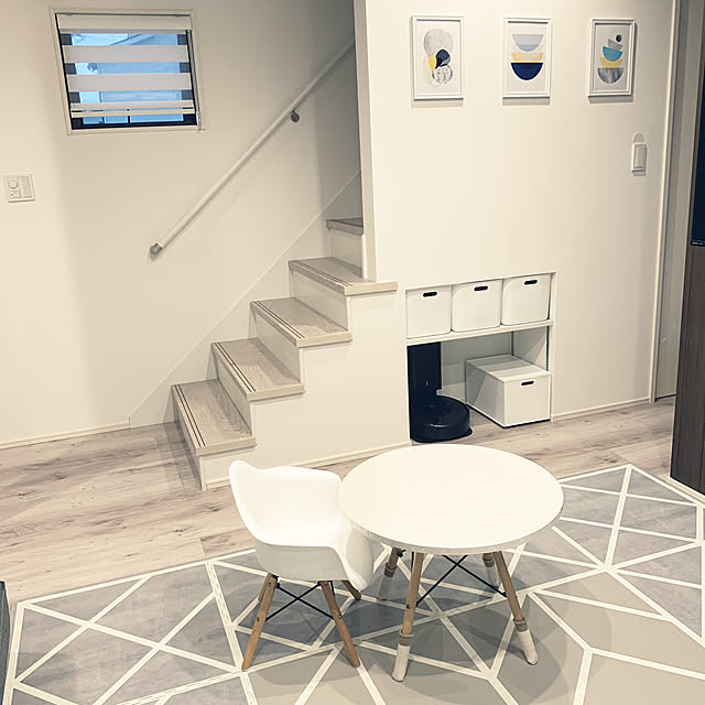 kooのニトリ-収納ケース Nインボックス(W)用 フタ レギュラー グレー の家具・インテリア写真