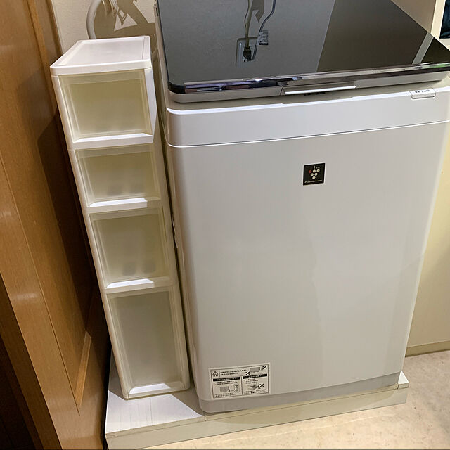 chan-mariのシャープ-【無料長期保証】シャープ ES-PW11E 縦型洗濯乾燥機 (洗濯11.0kg／乾燥6.0kg) ＣＯＣＯＲＯ ＷＡＳＨ シルバー系の家具・インテリア写真
