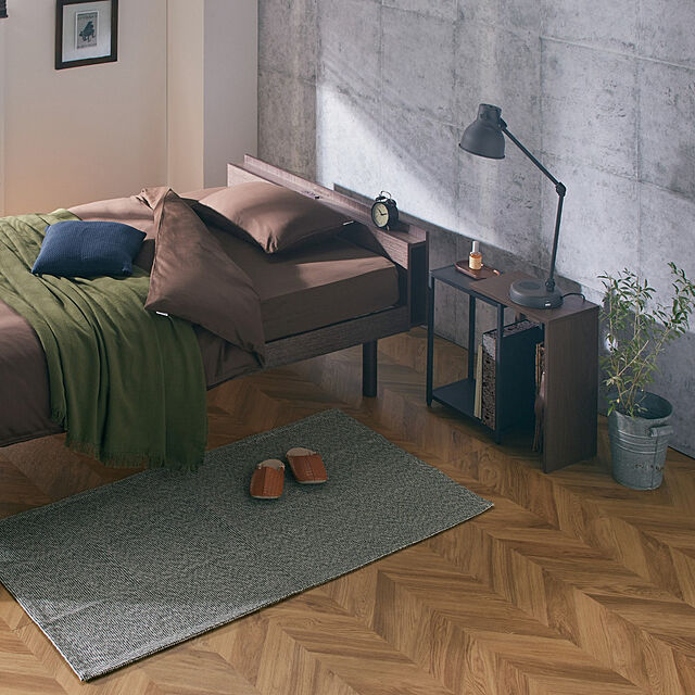 Simple-Styleの-ボンネルコイルマットレス付き 棚付きベッド シングル TKSB-S 全4色の家具・インテリア写真