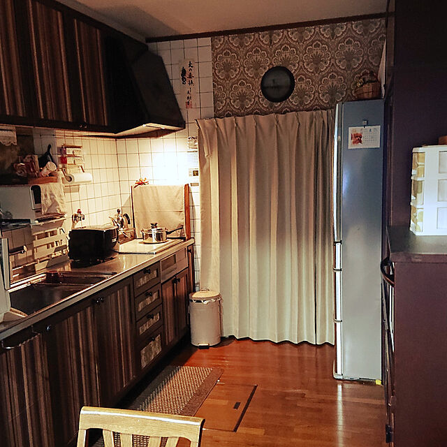 taeko0779の-salut!(サリュ) ライフスタイル VINTAGEウォールクロック ブラウンの家具・インテリア写真