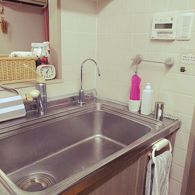 wvo_ovwのスリーエムジャパン-3M スコッチブライト スポンジ キッチン 汚れ落ちがはなまるのネット 食器 洗い あみ たわし キズつけない 抗菌 1個の家具・インテリア写真