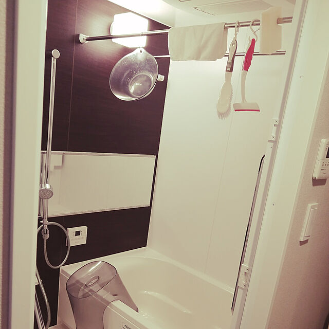 lunayumiのニトリ-風呂いす Nアーバン 高さ35cm(グレー) の家具・インテリア写真
